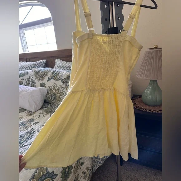 Abercrombie & Fitch Sunny Yellow Mini Dress - Picture 2 of 6
